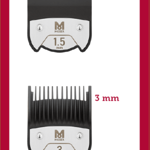 Moser 1801-7010 Magnetic Premium Attachment Combs - náhradní magnetické nástavce: 1.5