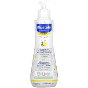 Mustela Dětský vyživující čisticí gel se včelím voskem pro suchou pokožku (Nourishing Cleansing Gel with Cold Cream) 300 ml
