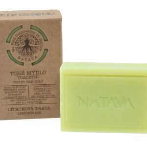 Natava Toaletní tuhé mýdlo – Citronová tráva 100 g