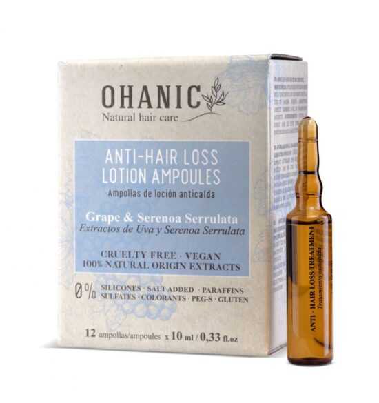 Ohanic Anti Hair-Loss Lotion 12x10ml - Lotion proti padání v ampulích