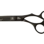 Olivia Garden Silkcut Shear Matt Black Edition 635 - efilační nůžky