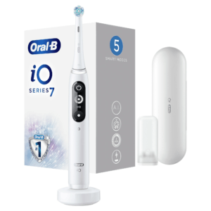 Oral B Elektický zubní kartáček iO7 Series White Alabaster