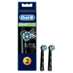 Oral B Náhradní kartáčkové hlavice s technologií CleanMaximiser CrossAction Black 4 ks