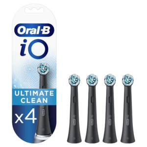 Oral B Náhradní kartáčkové hlavice iO Ultimate Clean Black 4 ks