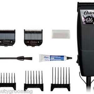 Oster SoftTouch 616-50 - profesionální strojek na vlasy + ﻿ClipperCare PLUS - sprej na čistenie 5v1