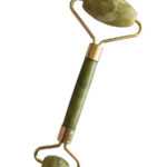 Palsar 7 Masážní váleček na obličej zelený xiuyan jadeit (Light Green Xiuyan Jade Roller Massager)