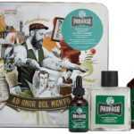 Proraso Beard Kit Refresh - sada na bradu v plechové krabičce s vůní eukalyptu a mentolového oleje