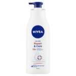 Nivea Regenerační tělové mléko Repair & Care 400 ml - s pumpičkou