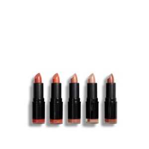Revolution PRO Sada rtěnek Burnt Nudes (Lipstick Collection) 5 x 3