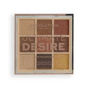 Revolution Paletka očních stínů Ultimate Desire Shadow Palette Into the Bronze 8