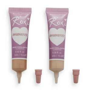Revolution Sada tekutých rozjasňovačů X Roxi (Cherry Blossom Liquid Highlighter Duo) 2 x 15 ml