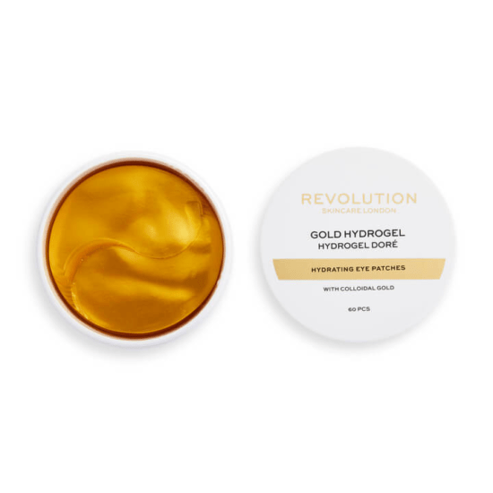 Revolution Skincare Hydratační polštářky pod oči Gold Hydrogel (Hydrating Eye Patches) 60 ks