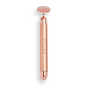 Revolution Skincare Vibrační váleček na obličej (Vibrating Rose Quartz Face Roller)