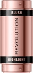 Revolution Tvářenka a rozjasňovač 2v1 (Blush & Highlight Stick) 8