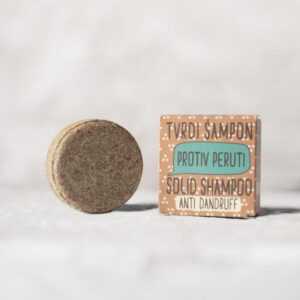 Sapunoteka Solid Shampoo Anti Dandruff 60g - Tuhý šampón proti lupům exp. 5/23