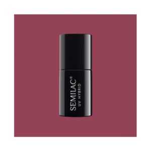 Semilac - gel lak 005 Berry Nude 7ml Hnědá