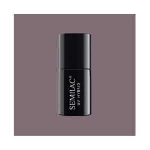 Semilac - gél lak 017 Semilac Grey 7ml Šedá