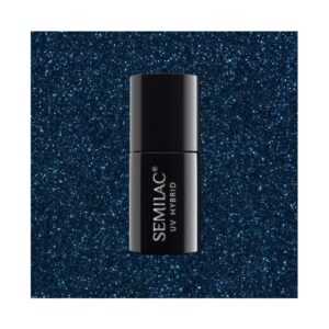 Semilac - gél lak 095  Night In Venice 7ml Modrá