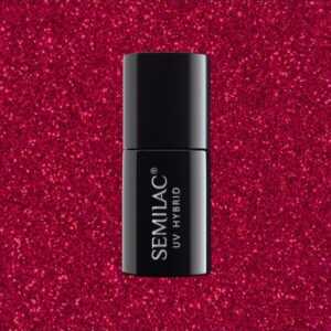 Semilac - gél lak 181 Spicy Salsa 7ml     Červená