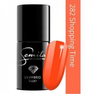 Semilac gél lak 282 - Shopping Time 7ml Oranžová