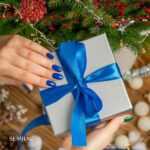 Semilac - gel lak 308 Festive Blue 7 ml Modrá