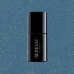Semilac - gel lak 324 Sea Blue Shimmer 7 ml Modrá