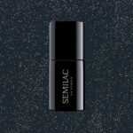 Semilac - gel lak 325 Frosty Carbon Shimmer 7 ml Šedá