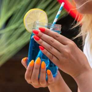 Semilac - gél lak  567 - Neon Red Orange Oranžová