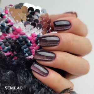 Semilac - gel lak Cat eye Blink Pink 331 7 ml Růžová