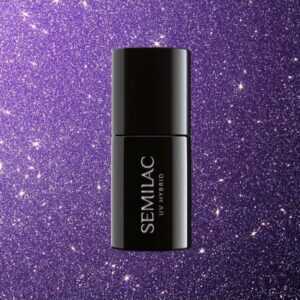 Semilac - gel lak Cat eye Brave Violet 329 7 ml Fialová