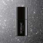 Semilac - gel lak Cat eye Silver Lavender 334 7 ml Stříbrná