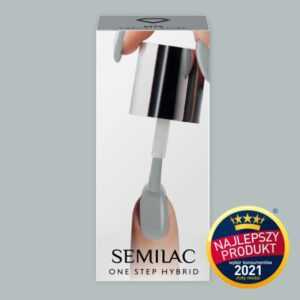 Semilac One Step gel lak S120 Light Grey 5ml Šedá