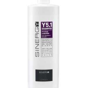 Sinergy Cosmetics Sinergy Y5.1 Anti-Yellow Revitalizing Shampoo 1000ml - Šampon na žluté pigmenty