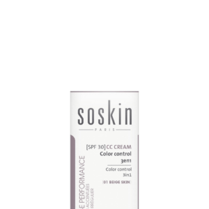 Soskin Paris Hydratační CC krém SPF 30 (Color Control 3 in 1) Gold skin