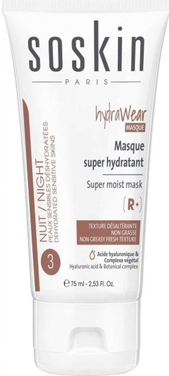 Soskin Paris Intenzivní noční hydratační maska (Super Moisturizing Mask) 75 ml