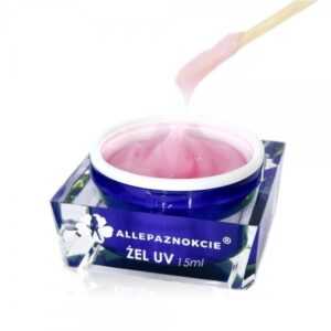 Stavebný uv gél Jelly Milky  Pink 15 ml Růžová