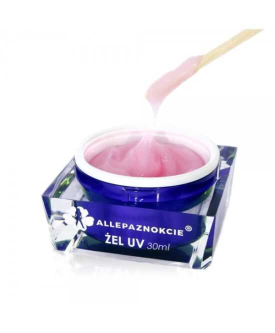 Stavebný uv gél Jelly Milky  Pink 30 ml Růžová