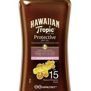 Hawaiian Tropic Suchý olej na opalování SPF 15 Hawaiian Tropic (Protective Dry Oil) 100 ml