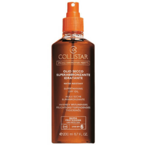 Collistar Suchý olej na opalování SPF 6 (Supertanning Moisturizing Dry Oil) 200 ml