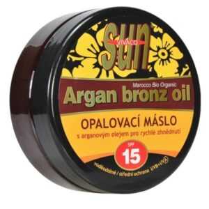 Vivaco Opalovací máslo Argan bronz oil OF 15 200 ml