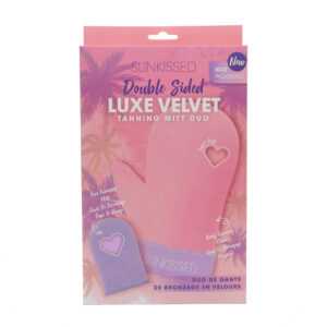 SUNKISSED Sada aplikačních rukavic Double Sided Velvet Tanning Mitt Duo
