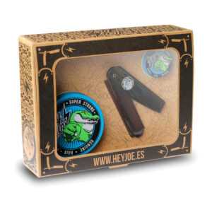Hey Joe! Pomade survival kit - sada pomáda s hřebenem Super Strong - extra silná fixace
