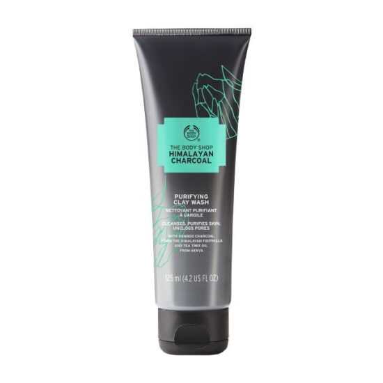 The Body Shop Čisticí pleťová pěna s obsahem uhlí Himalayan Charcoal (Purifying Clay Wash) 125 ml