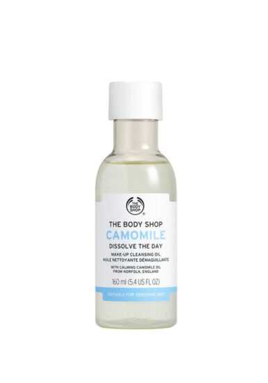 The Body Shop Čisticí a odličovací olej Camomile Dissolve The Day (Make-Up Cleansing Oil) 160 ml