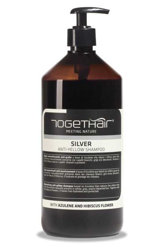 Togethair Silver Anti-Yellow Shampoo 1000ml - šampon pro eliminaci žlutých odstínů