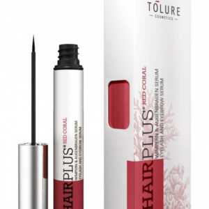 Tolure Cosmetics Veganské sérum na řasy a obočí Hairplus Red Coral 3 ml