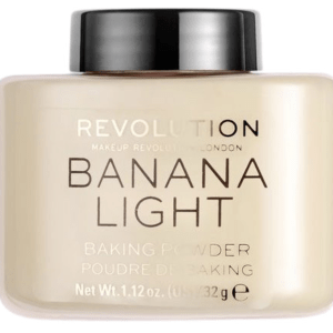 Revolution Transparentní pudr (Loose Baking Powder Banana Light) 32 g