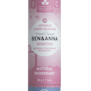 BEN & ANNA Tuhý deodorant Sensitive - Třešňový květ BIO 60 g