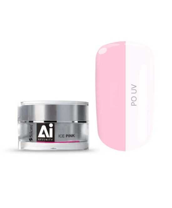 Uv gél AFFINITY ICE PINK 15g Čirá