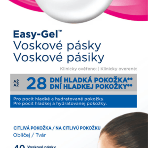 Veet Voskové pásky na obličej pro citlivou pokožku 40 ks